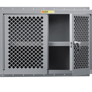 Heavy-Duty Welded Steel Wall Storage Cabinet with Clearview Door