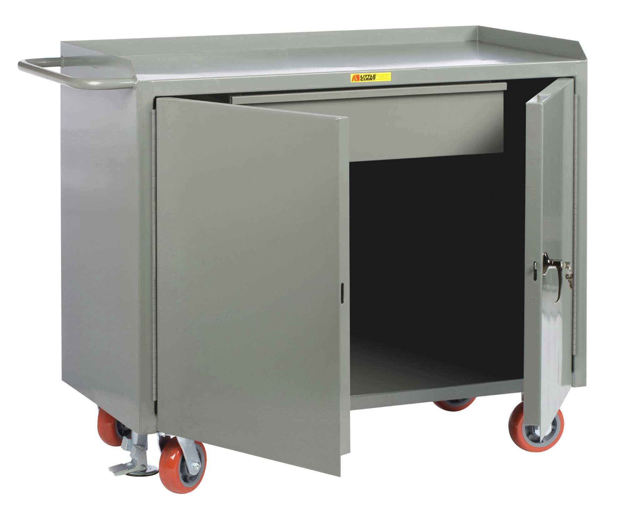 Mobile Bench Cabinets with Heavy-Duty Drawer - Image 2