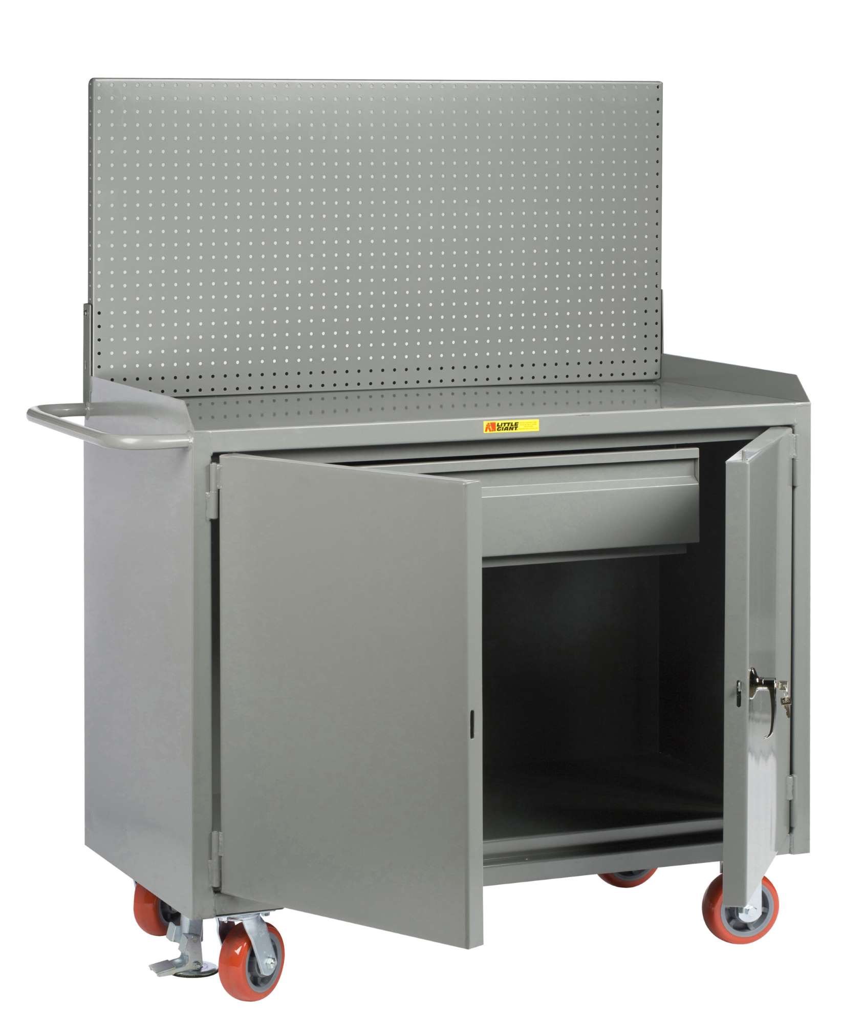 Mobile Bench Cabinets with Heavy-Duty Drawer - Image 4